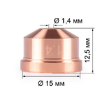 FoxWeld Сопло д.1.4мм A151 (PD0109-14, пр-во FoxWeld/КНР)