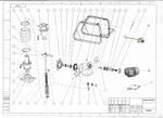 Вибротрамбовка электрическая TSS HCD80G (220В)