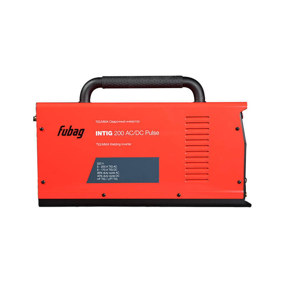 FUBAG Сварочный инверторный аргонодуговой аппарат INTIG 200 AC/DC PULSE с горелкой FB TIG 26 5P 4m