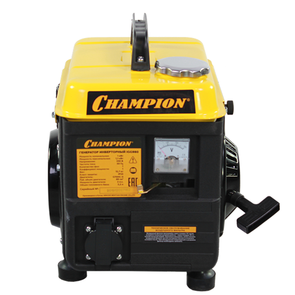 Инверторный генератор CHAMPION IGG980