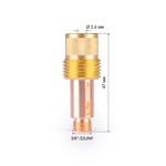 FoxWeld Корпус цанги 2,4мм газ.линза (701.0207/TE0006-24, пр-во FoxWeld/КНР)