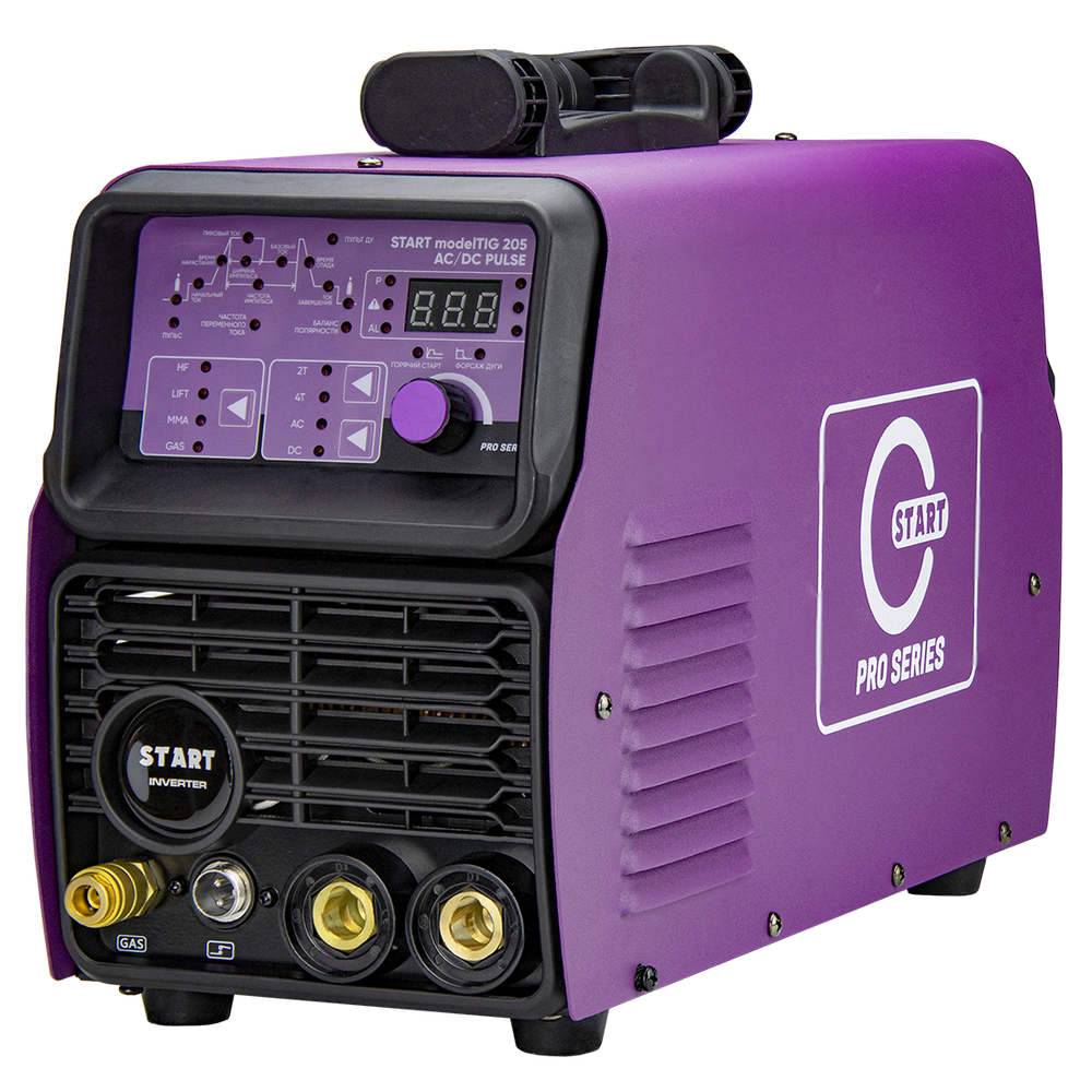 START modelTIG 205 AC/DC TIG PULSE Установка аргонодуговой сварки 3W205AP