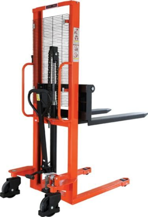 Штабелер гидравлический 1,5 т 2,0 м TOR TYC1520 с раздвижными вилами