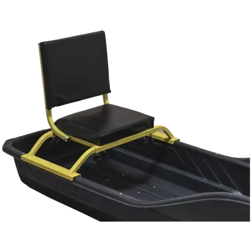 Сиденье с мягкой сидушкой и раскладной спинкой