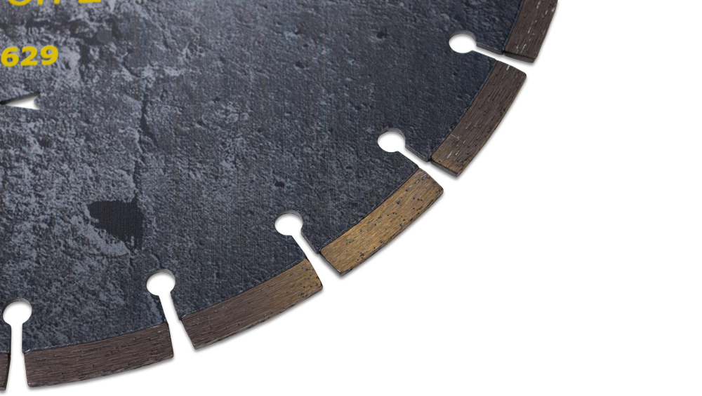 Диск алмазный CHAMPION бетон L 350/25,4/10 Concremax (старый бетон, ж/б с наполн.сред.тв)