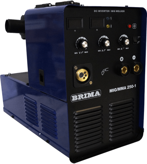 ПОЛУАВТОМАТ MIG/MMA-250-1 (220В) (15кг) "BRIMA"