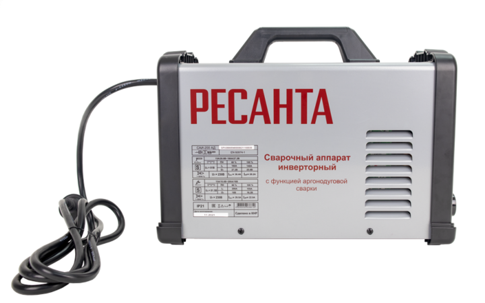 Сварочный аппарат инверторный Ресанта САИ-200АД