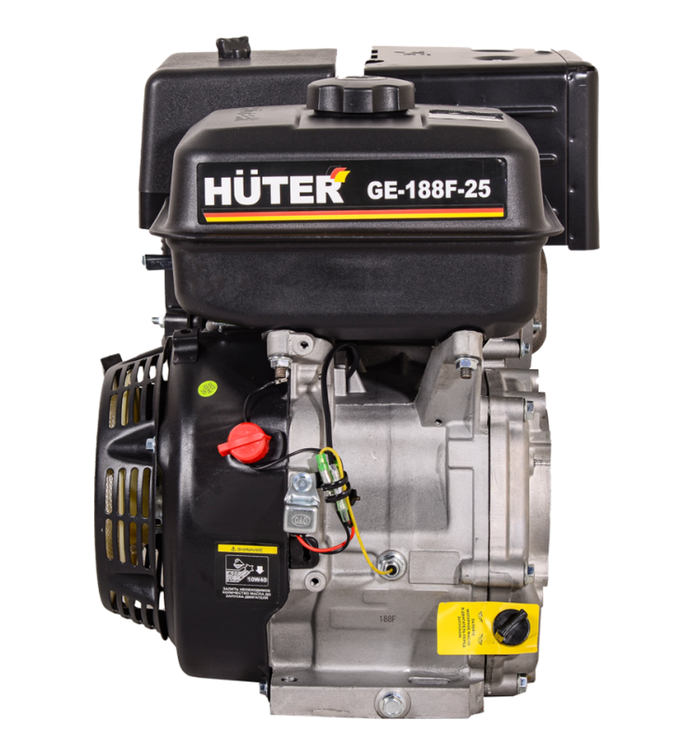 Двигатель бензиновый HUTER GE-188F-25