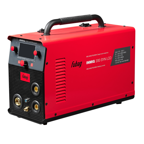 FUBAG Сварочный полуавтомат INMIG 200 SYN LCD (новый дисплей) с горелкой FB 250 3 м (FB 250 Ergo 3 м)