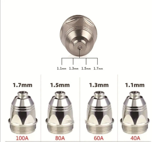 Сопло BRIMA к P80 ф 1.3; 1,5; 1,7 10шт.