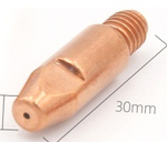 Наконечник контактный токосъемный MB36/50, M8x30x1.2mm.(ECu, Al,) (упак. 10 шт.) / MB36/50 Contact Tips M8x30x1.2mm(.045") ECu, Al