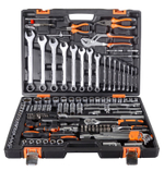 Набор инструментов, 1/2", 1/4", CrV, в кейсе 151 предмет Вихрь