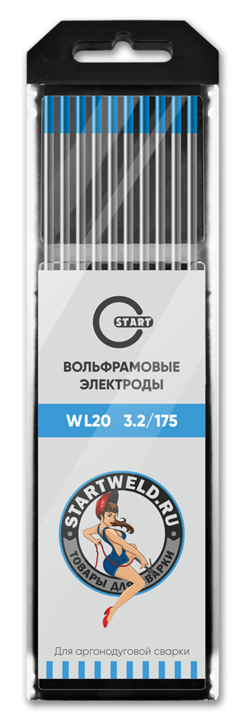 Вольфрамовый электрод WL 20 3,2/175 (голубой) WL2032175