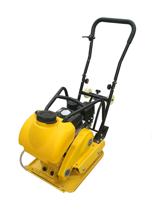 Виброплита TOR C-80T(R) 77 кг, 13,5кН (Loncin) бак, коврик, колесный комплект