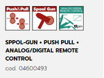 Интерфейс Spool Gun - Push/Pull + интерфейс дистанционного управления аналого-цифровой