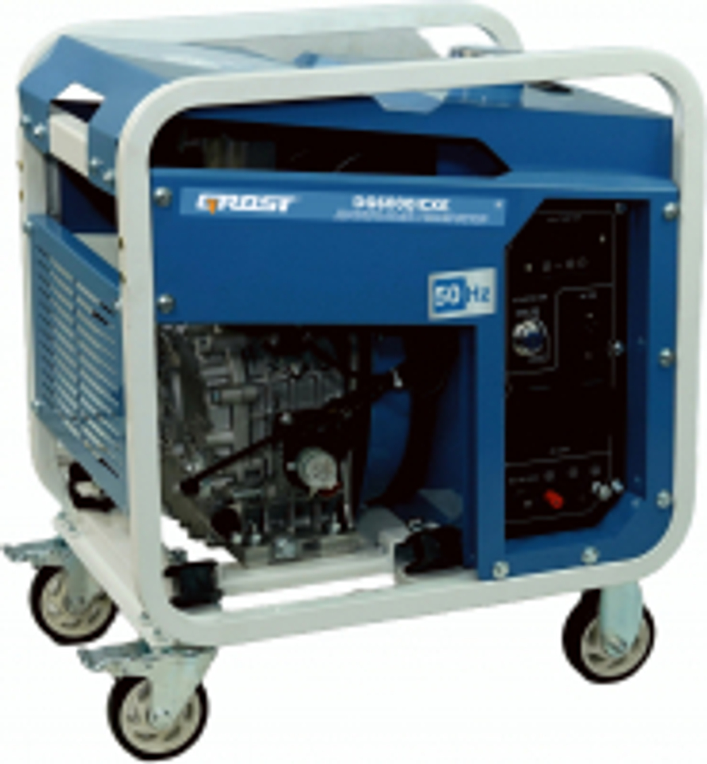 Инвертерный дизельный генератор GROST DG6000ICXE (220В)