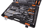 Набор инструментов, 1/2", 1/4", CrV, в кейсе 142 предм Вихрь