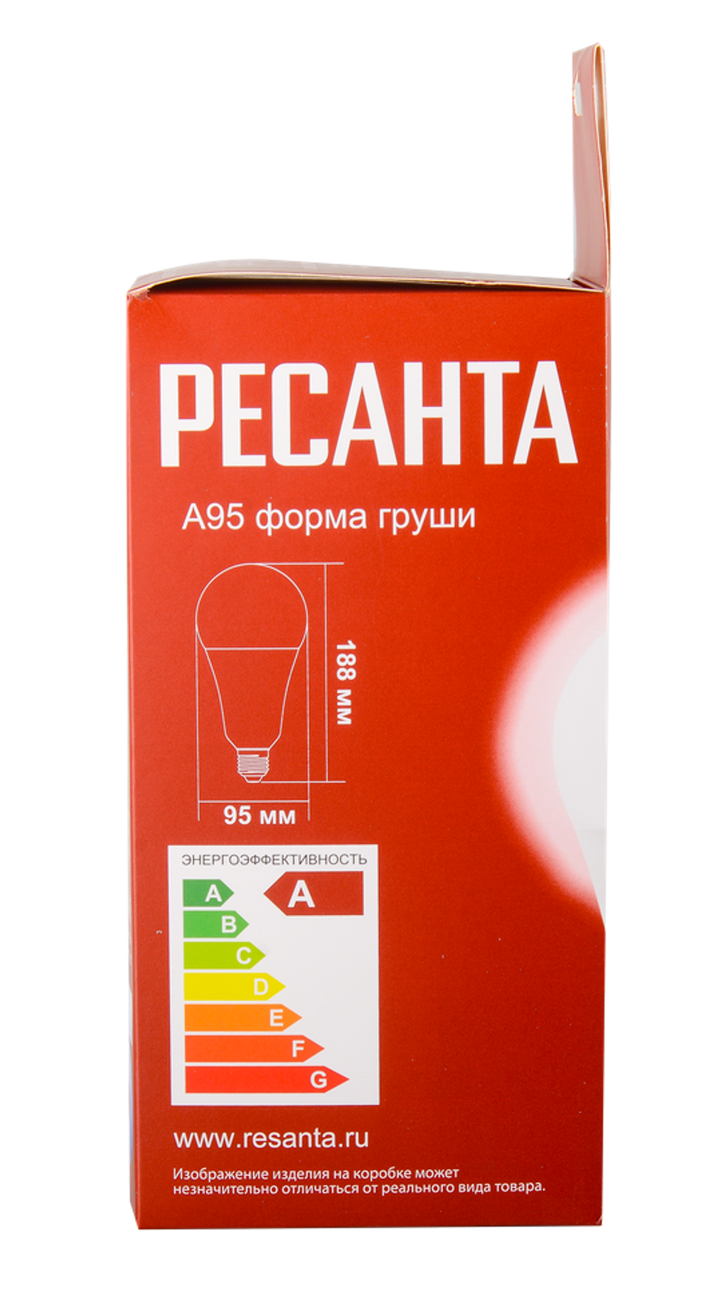 Лампа светодиодная Ресанта LL-R-A95-25W-230-4K-E27