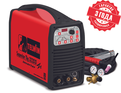 Сварочный аппарат SUPERIOR TIG 322 AC/DC HF/LIFT 400V+ACC