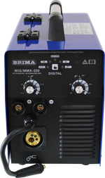 ПОЛУАВТОМАТ MIG/MMA-200 DIGITAL "BRIMA"