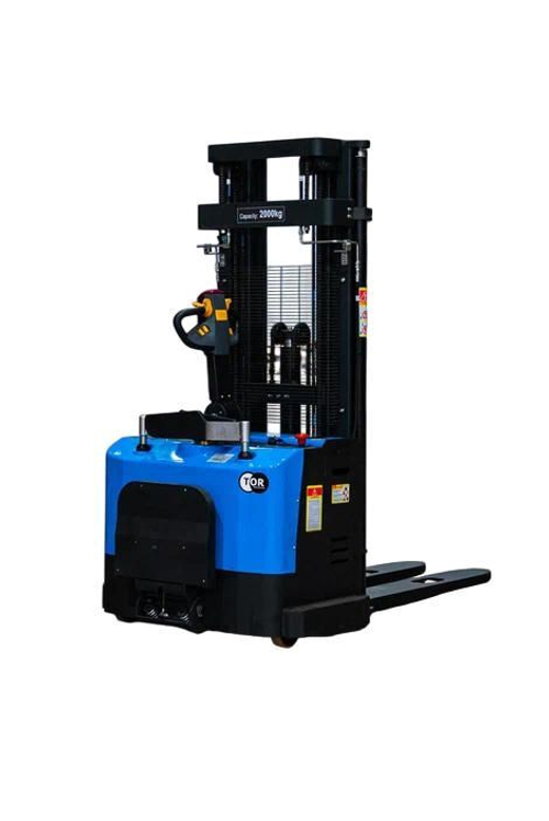 Штабелер самоходный 1,5 т 5,0 м TOR ES15T4/5000 24/210 В/Ач ЭУР, Curtis, H-мачта (с платформой)
