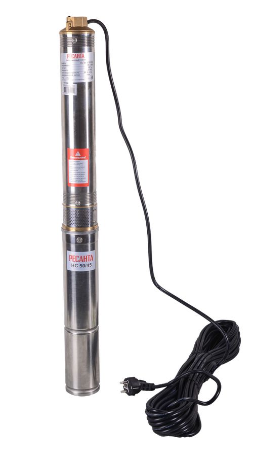 Скважинный насос НС 50/45 (d.75 mm, кабель 20 м) Ресанта