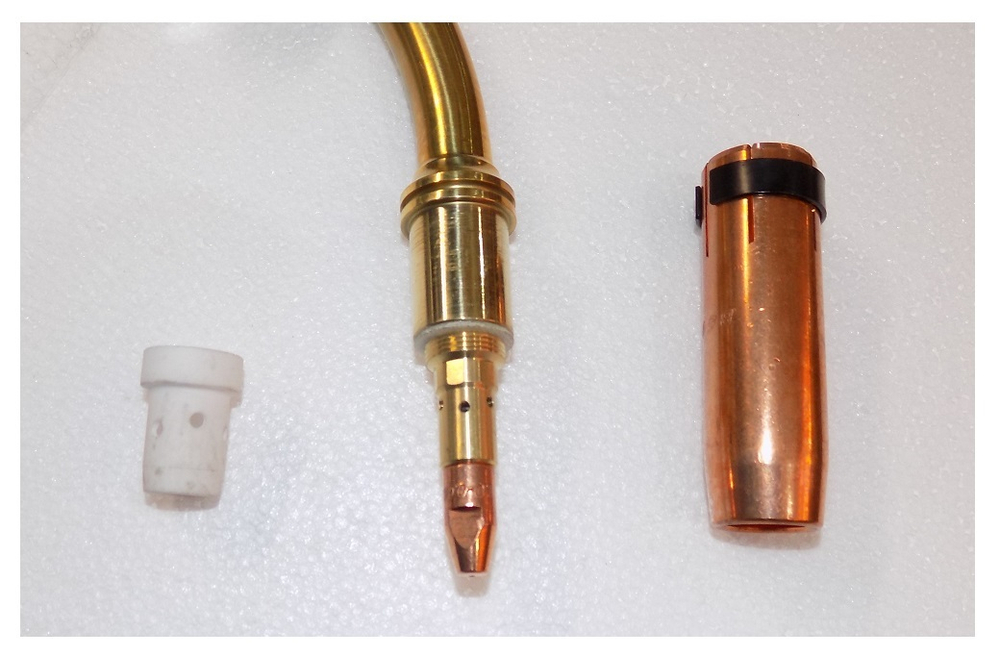 Горелка сварочная с жидкостным охлаждением HUGONG MIG/MAG HG50-500А-5м. / MIG Torch HG50 water cooled-5m (20200010687)