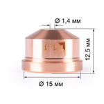 FoxWeld Сопло д.1.4мм А101-141 (PD0101-14, пр-во FoxWeld/КНР)