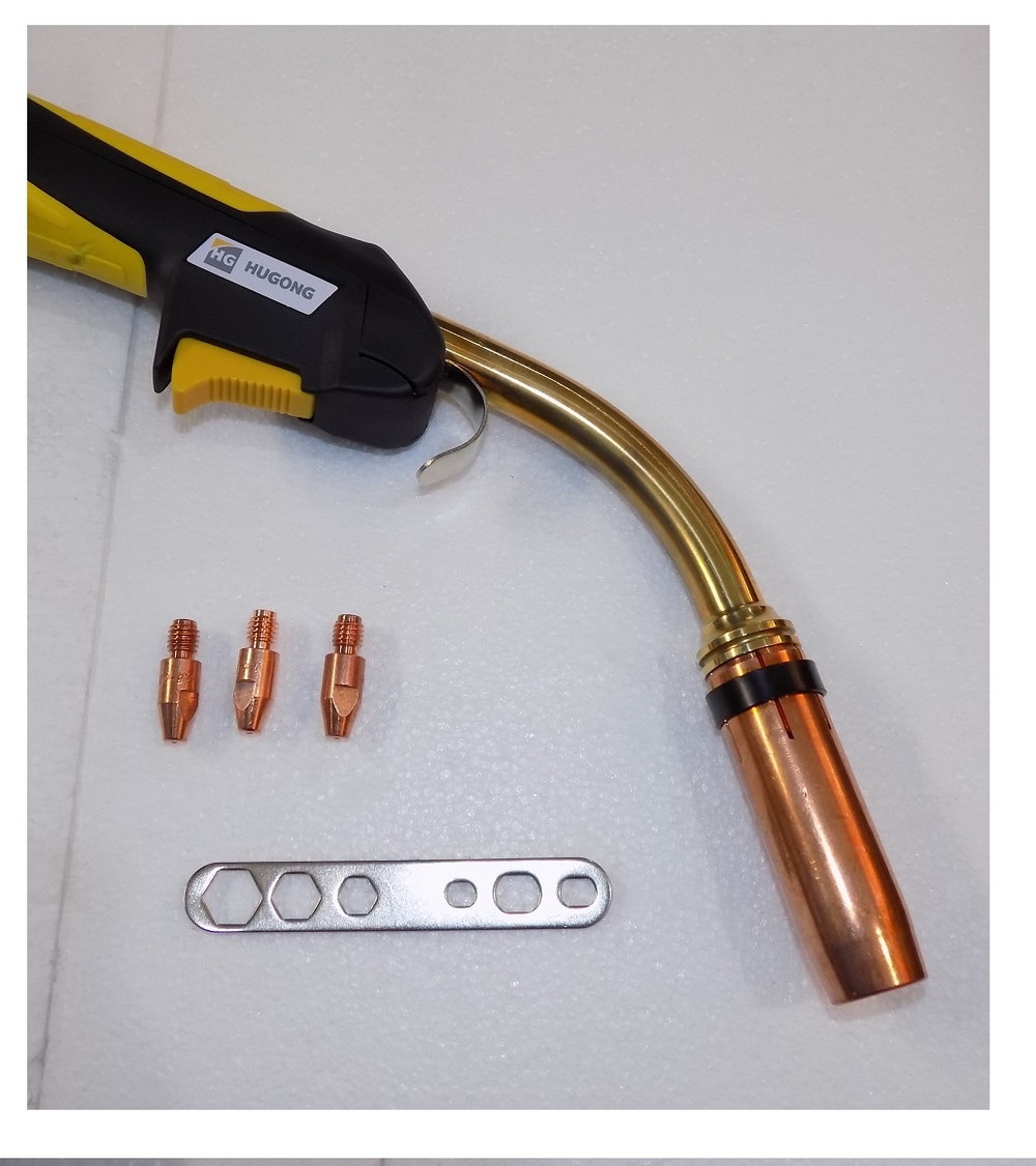 Горелка сварочная с жидкостным охлаждением HUGONG MIG/MAG HG50-500А-5м. / MIG Torch HG50 water cooled-5m (20200010687)