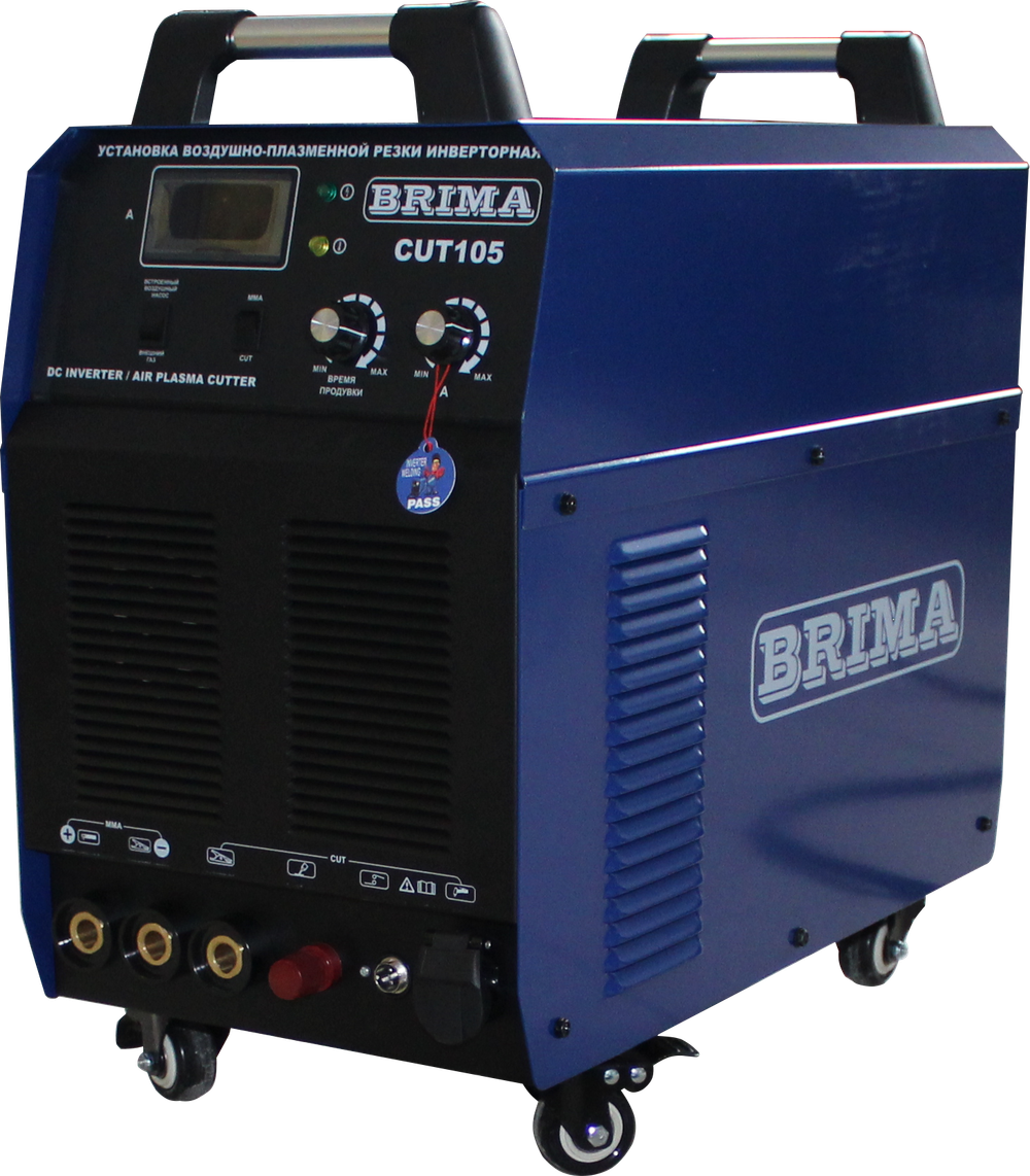 УСТ-КА ИНВ. ВОЗД-ПЛАЗМ.РЕЗКИ CUT-105 "BRIMA" С КОМПРЕССОРОМ