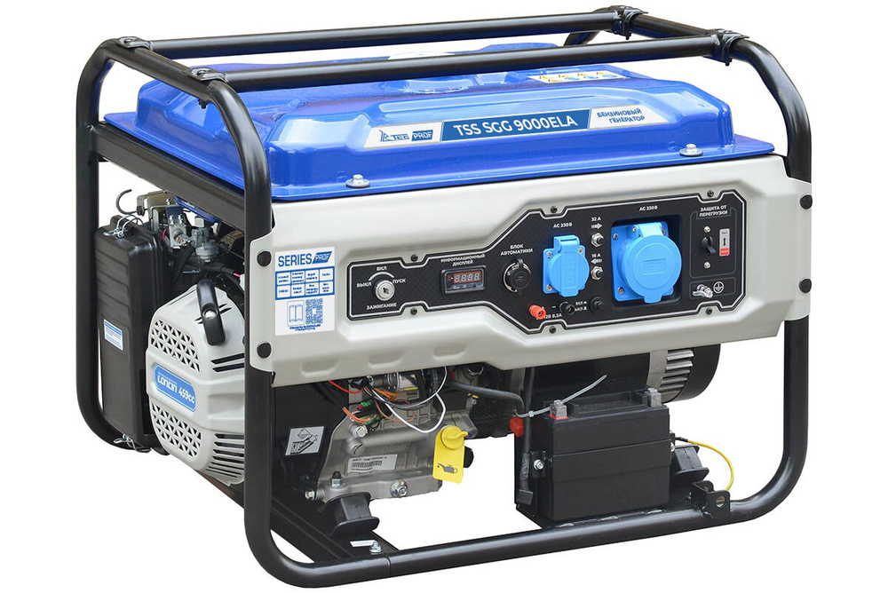 Бензогенератор TSS SGG 9000ELA в кожухе МК-1.1