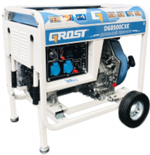 Дизельный генератор GROST DG8500CXE (220В)