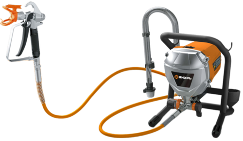 Окрасочный аппарат электрический (краскопульт) ЭКП-900Б Вихрь