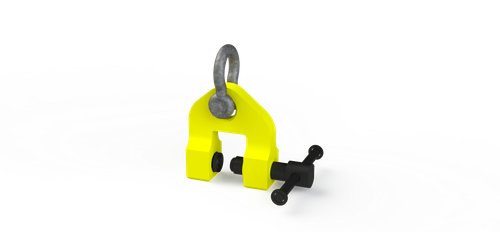 Захват струбцинный вертикальный ZSV (г/п 5 т, лист 0-80мм)