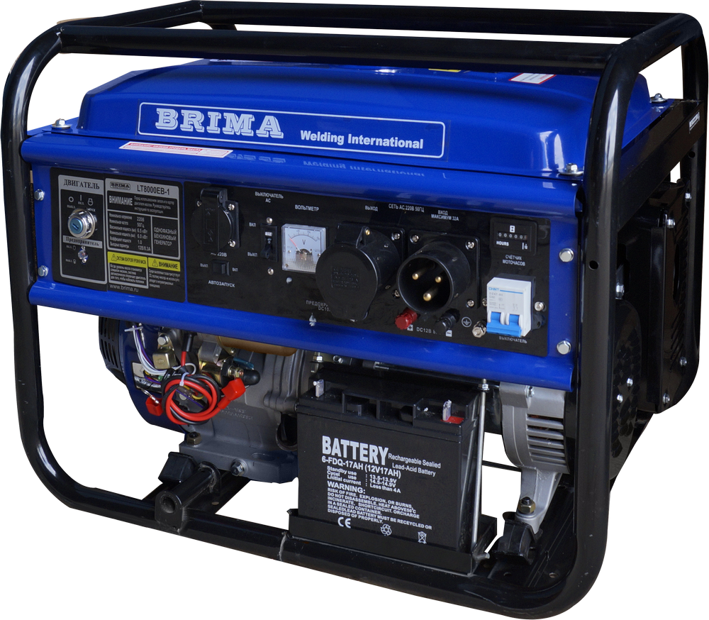 Электрогенератор BRIMA LT 8000EB-1
