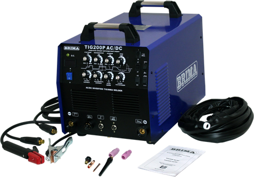 УСТ-КА ИНВ. АРГОН-ДУГ.СВАРКИ TIG 200P AC/DC"BRIMA"