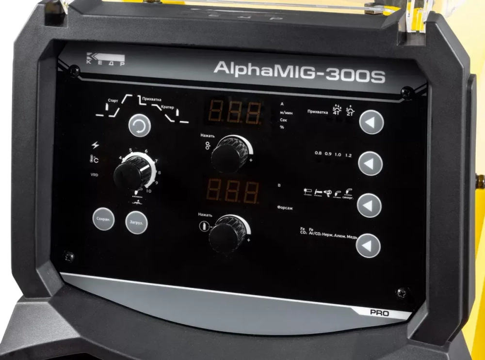 Полуавтомат КЕДР AlphaMIG-300S (30–300А, 380В)