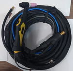 Горелка сварочная HUGONG TIG с жидкостным охлаждением WP-18 (4м.) / TIG Torch WP-18-4M, Water-cooled, without remote control.