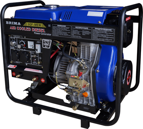 Сварочный генератор BRIMA 5GF-MEW