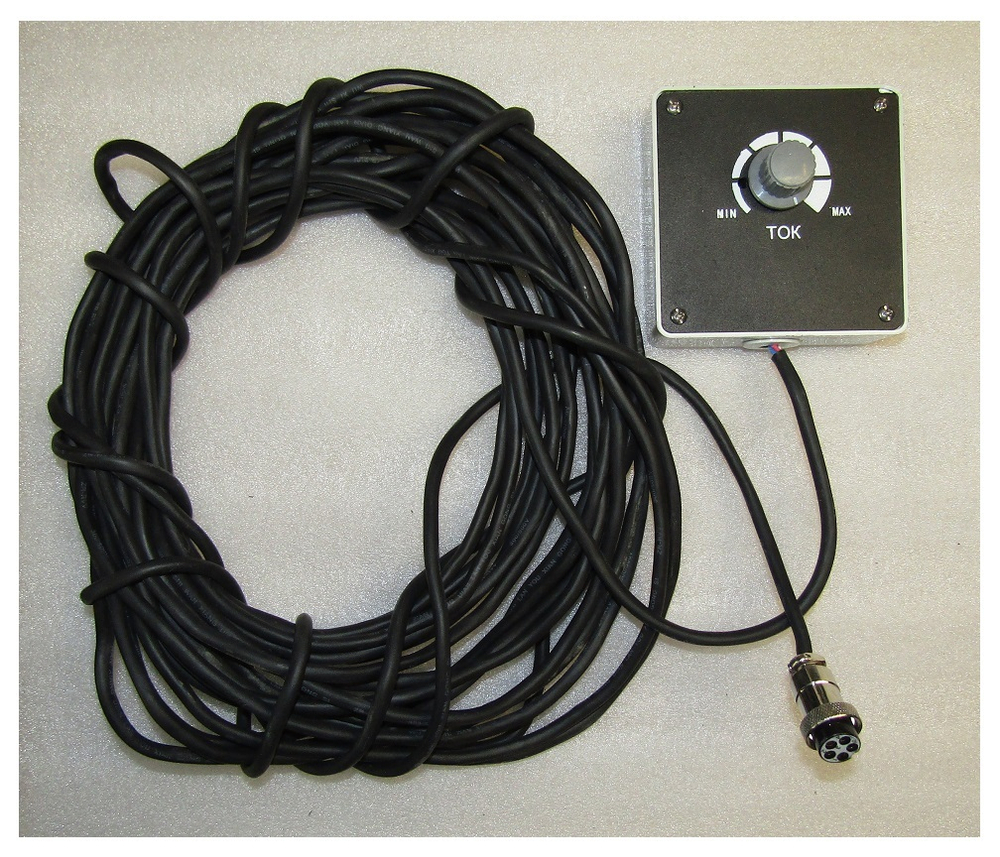 Регулятор тока дистанционный для аппаратов сварки MMA (14.6м.,4 pin)/ Current regulator remote