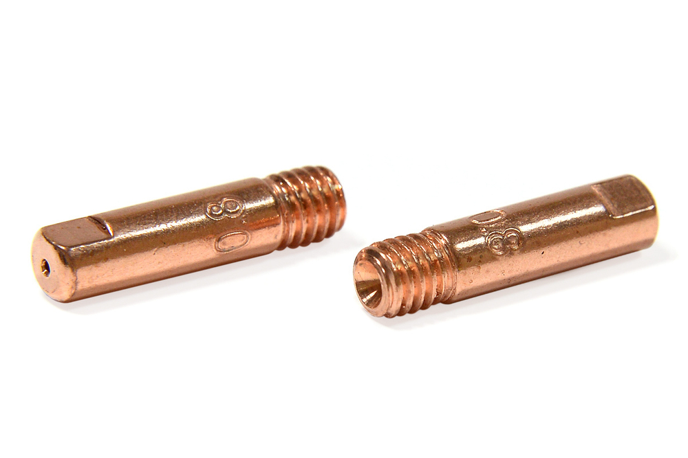 Наконечник контактный токосъемный HG-MB 15, 0,8 мм. (упак. 10 шт.) / MB15 Contact Tip 0.8mm(.030'') Ecu