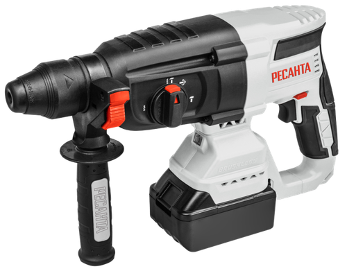 Перфоратор аккумуляторный АП-20Li/4 (в комплекте 2 АКБ и ЗУ) в кейсе Ресанта