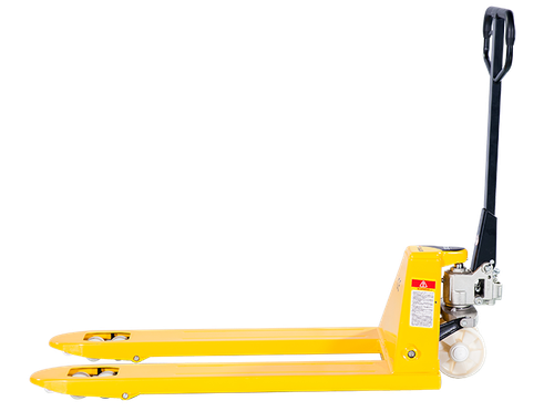 Тележка гидравлическая 1500 кг 2400 мм нейлоновые колеса TOR PWH35-II