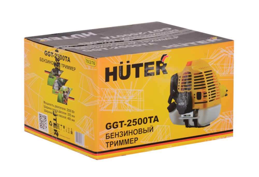 Бензиновый триммер GGT-2500ТA Huter