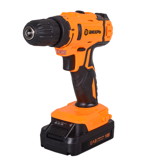 Дрель-шуруповерт аккумуляторная ДА-18Л-2КА Вихрь