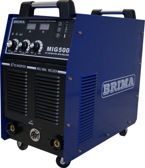 ПОЛУАВТОМАТ MIG-500 (380В) (15кг) "BRIMA"