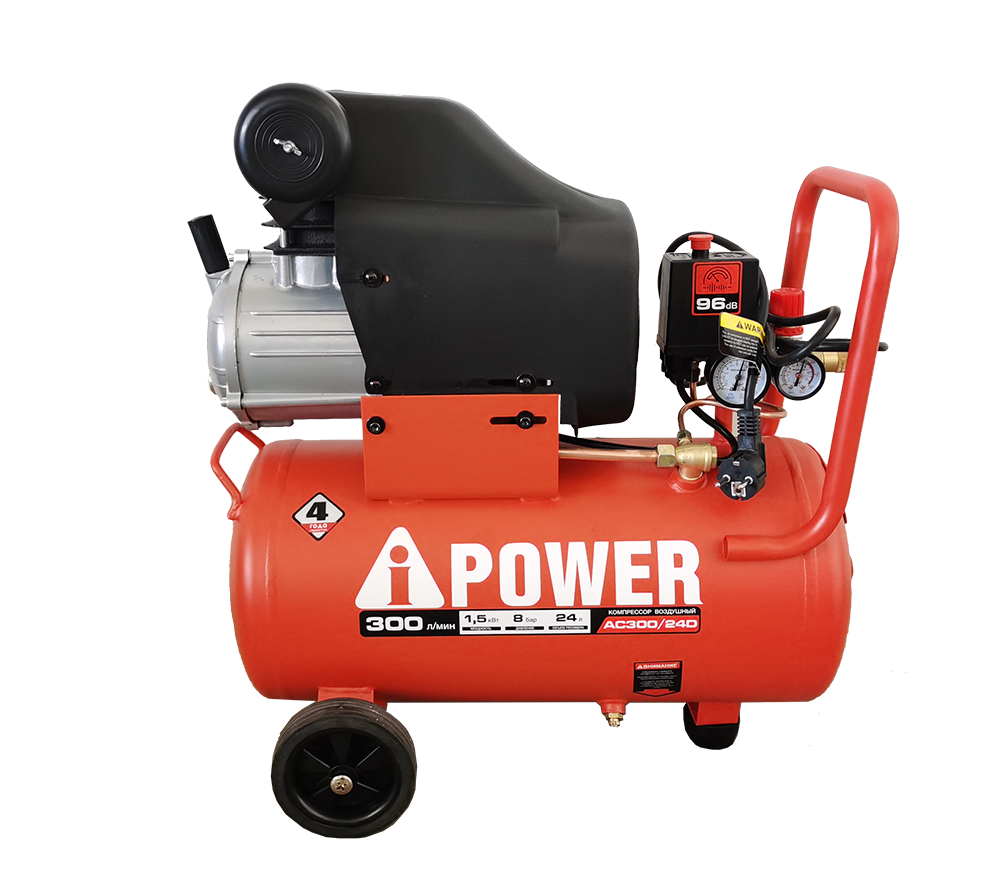Компрессор поршневой масляный AC300/24D