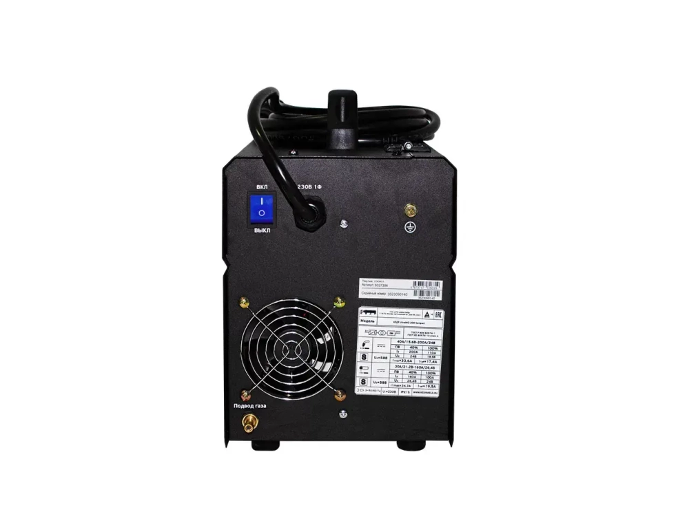 Полуавтомат КЕДР UltraMIG-200 Compact (230В, 40-200А)
