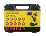 Дрель-шуруповерт аккумуляторная Eurolux ДА-20/2Li