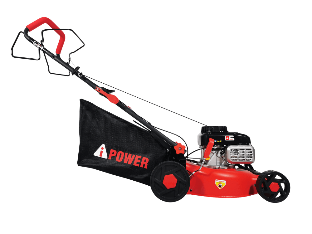 Газонокосилка бензиновая несамоходная A-iPower ALM46P